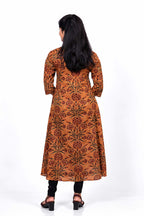 Rust Blossom Alia Cut Kurti