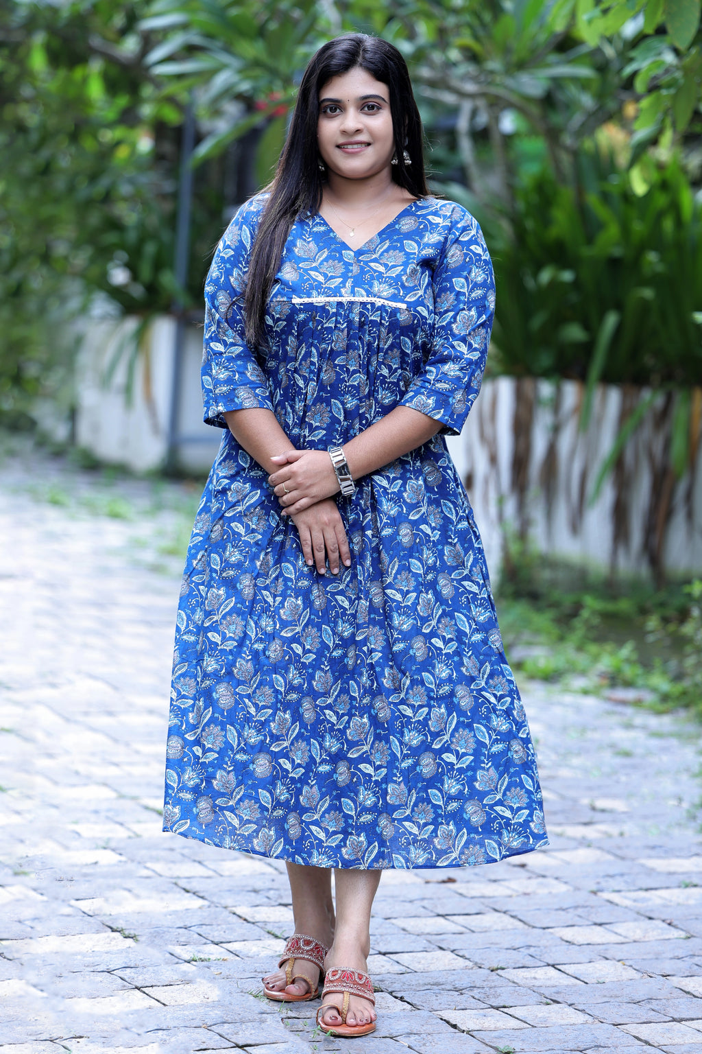 Neelam Floral Kurti