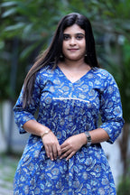 Neelam Floral Kurti