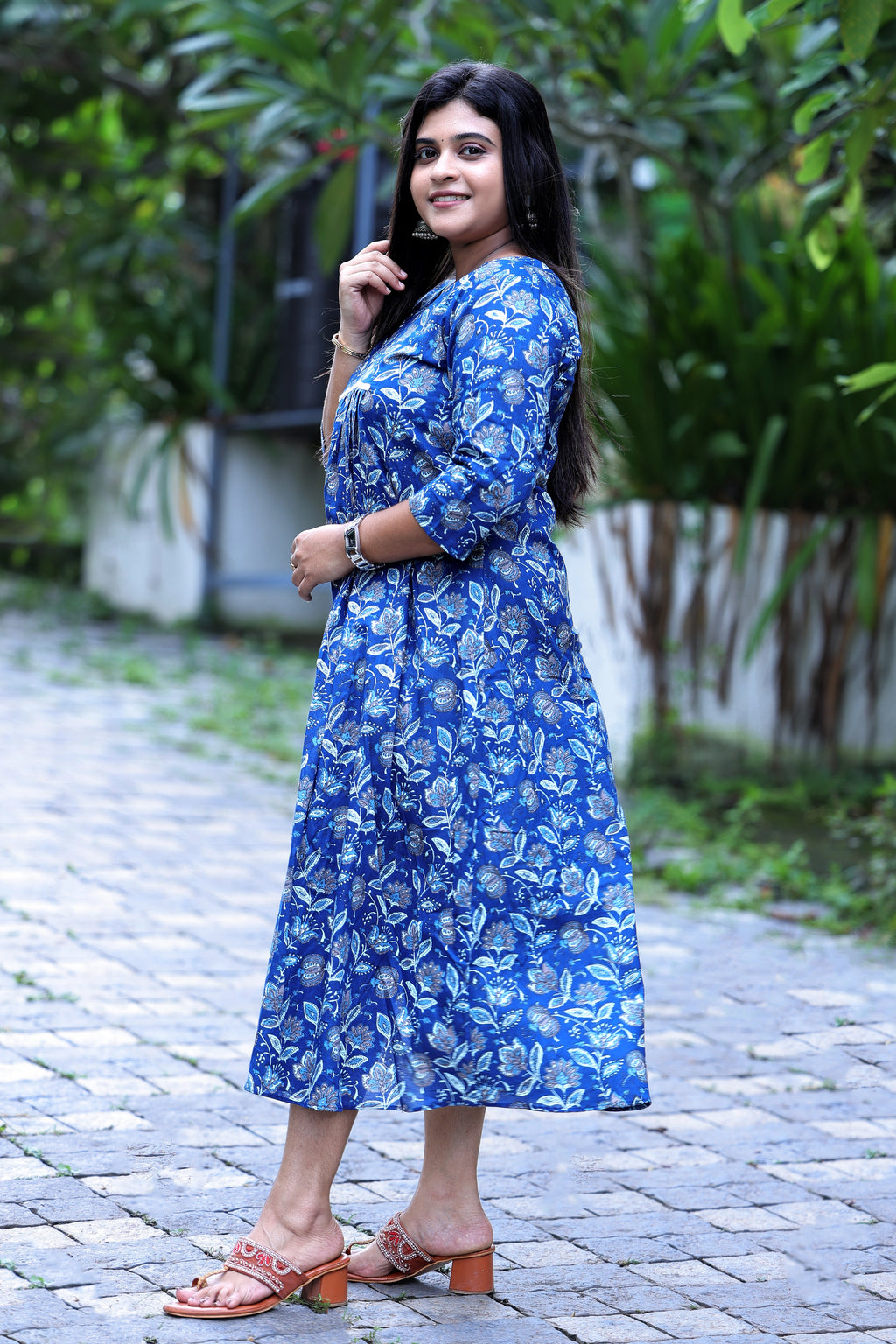 Neelam Floral Kurti