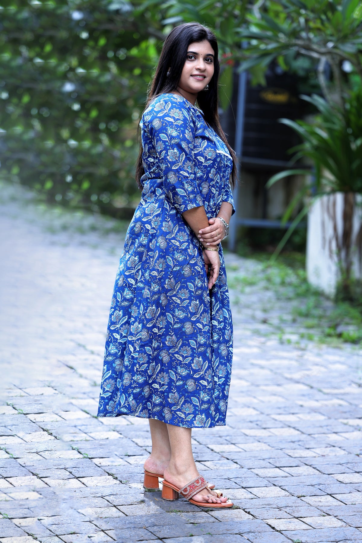Neelam Floral Kurti