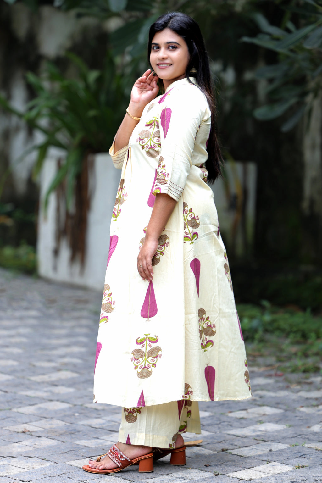 Ivory Bloom Co-ord Set
