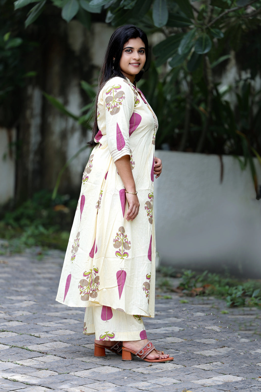 Ivory Bloom Co-ord Set