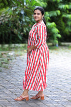 Candy Stripe Dot Kurti