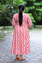 Candy Stripe Dot Kurti