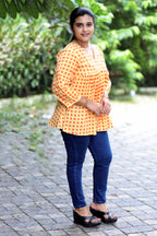 Citrus Grid Top