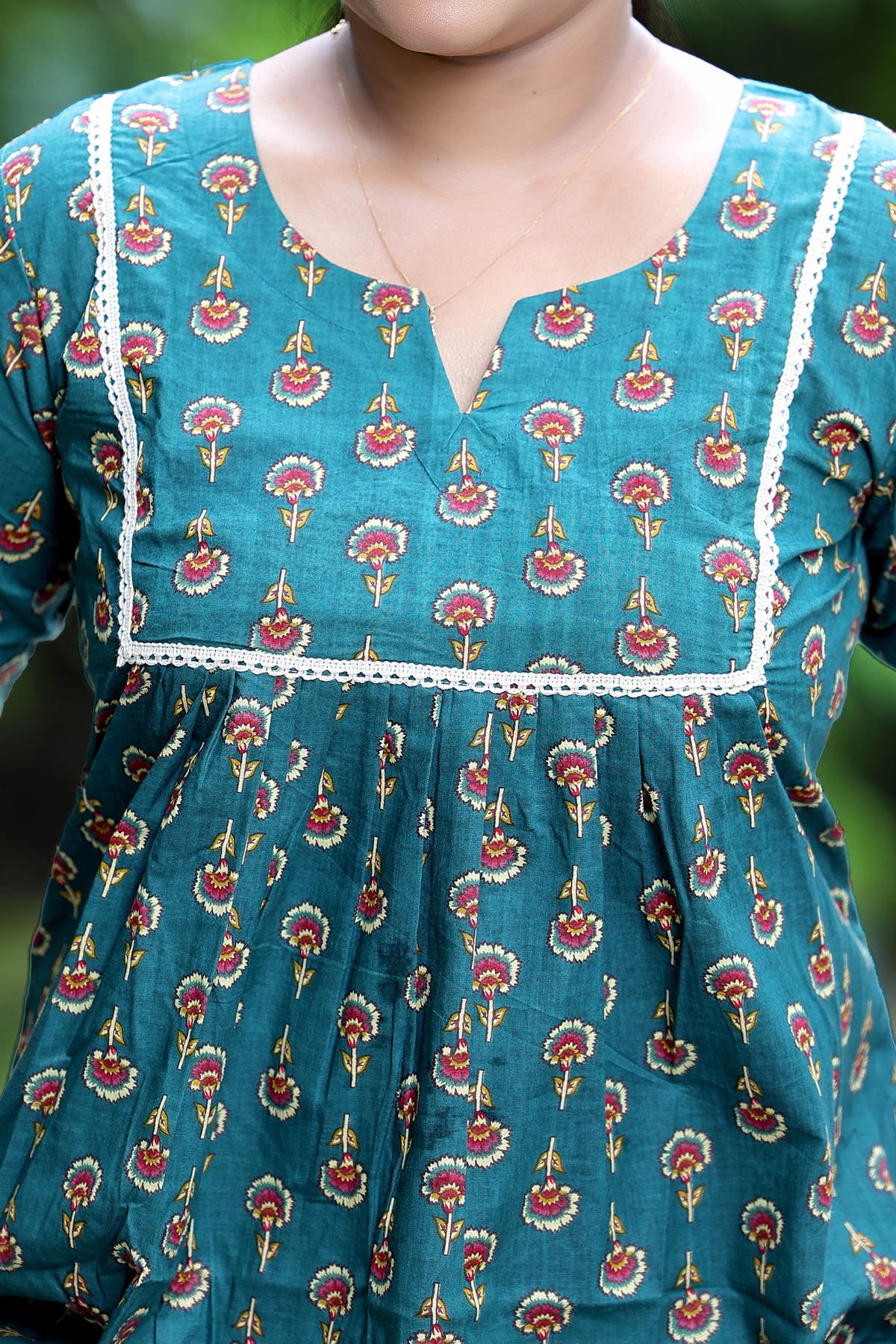 Moss Garden Lace Top