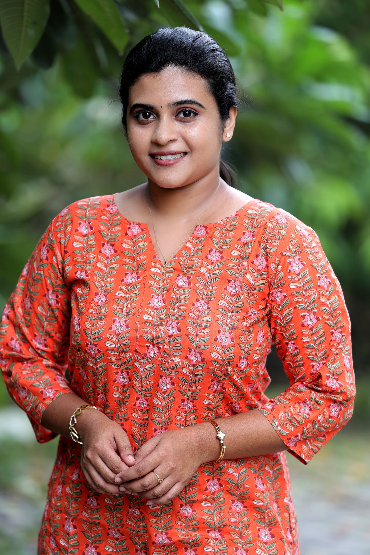Marigold Vine Short kurti