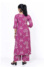 Mauve Ikat Co-ord Set