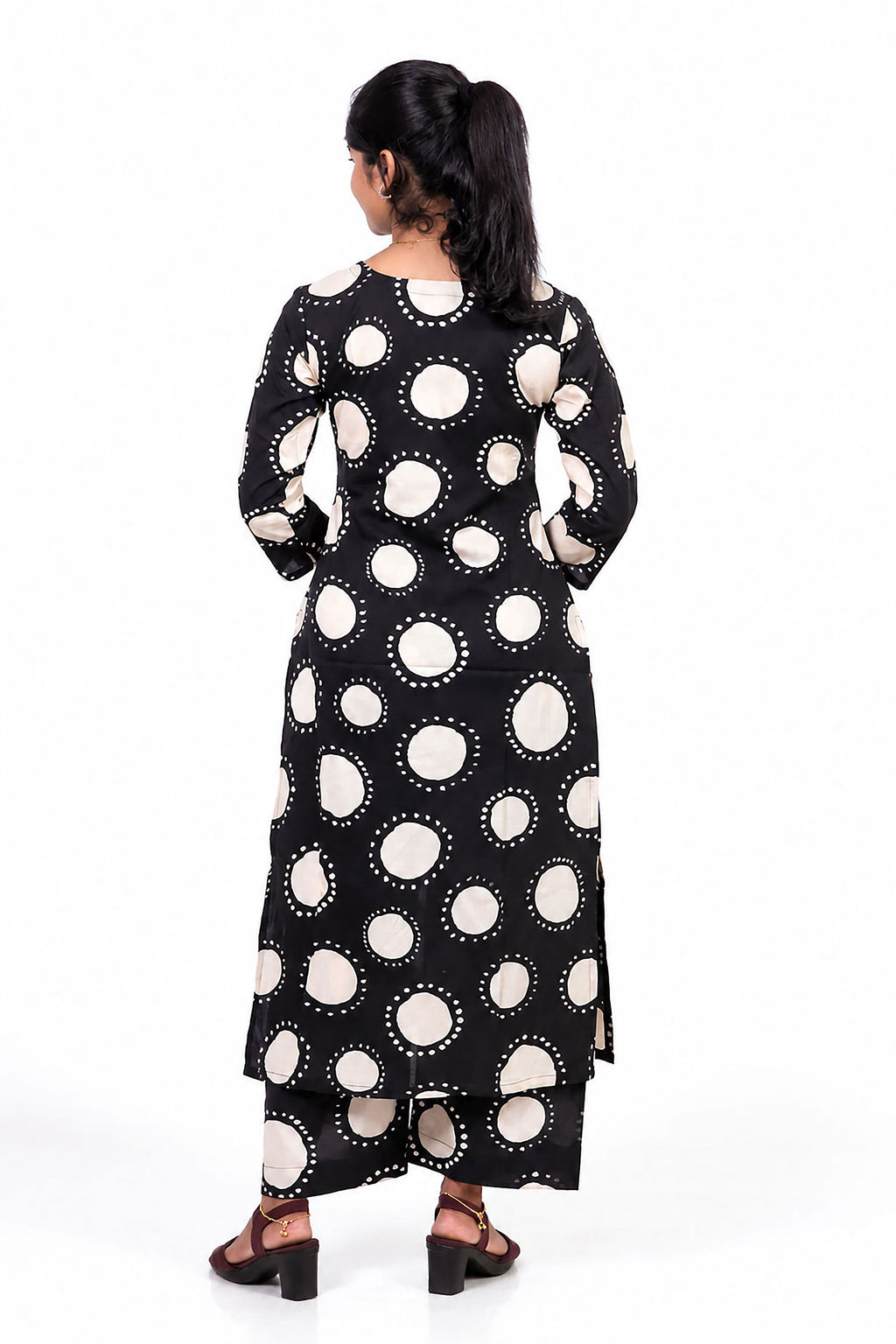 Noir Polka Co-ord set