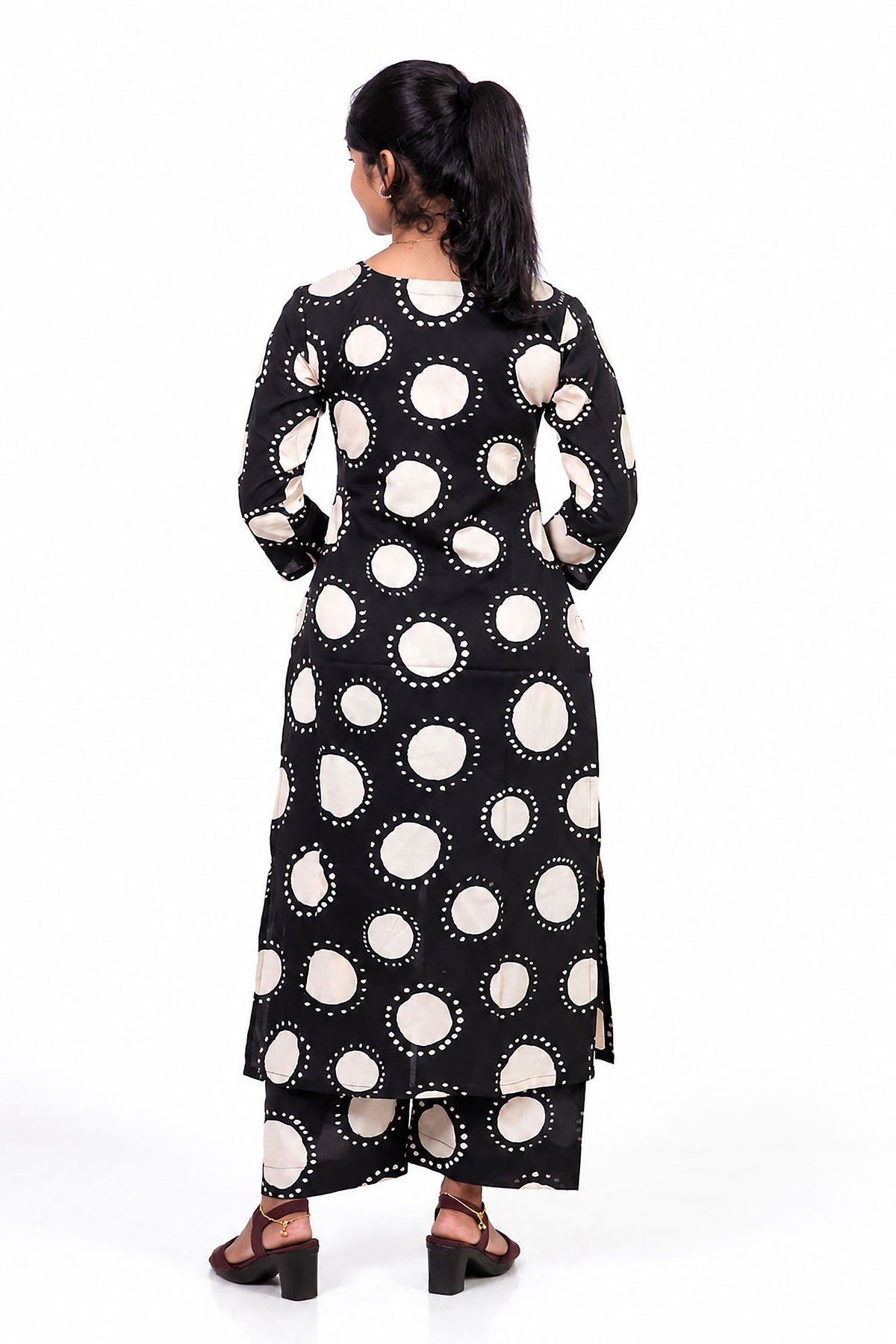 Noir Polka Co-ord set