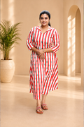 Candy Stripe Dot Kurti